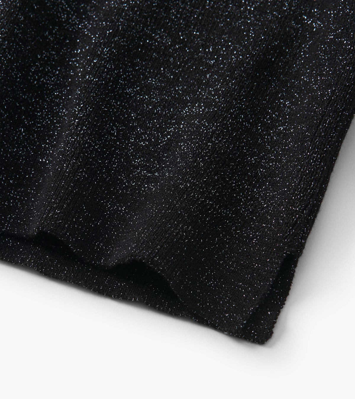 Hatley Girls Black Glitter Turtleneck