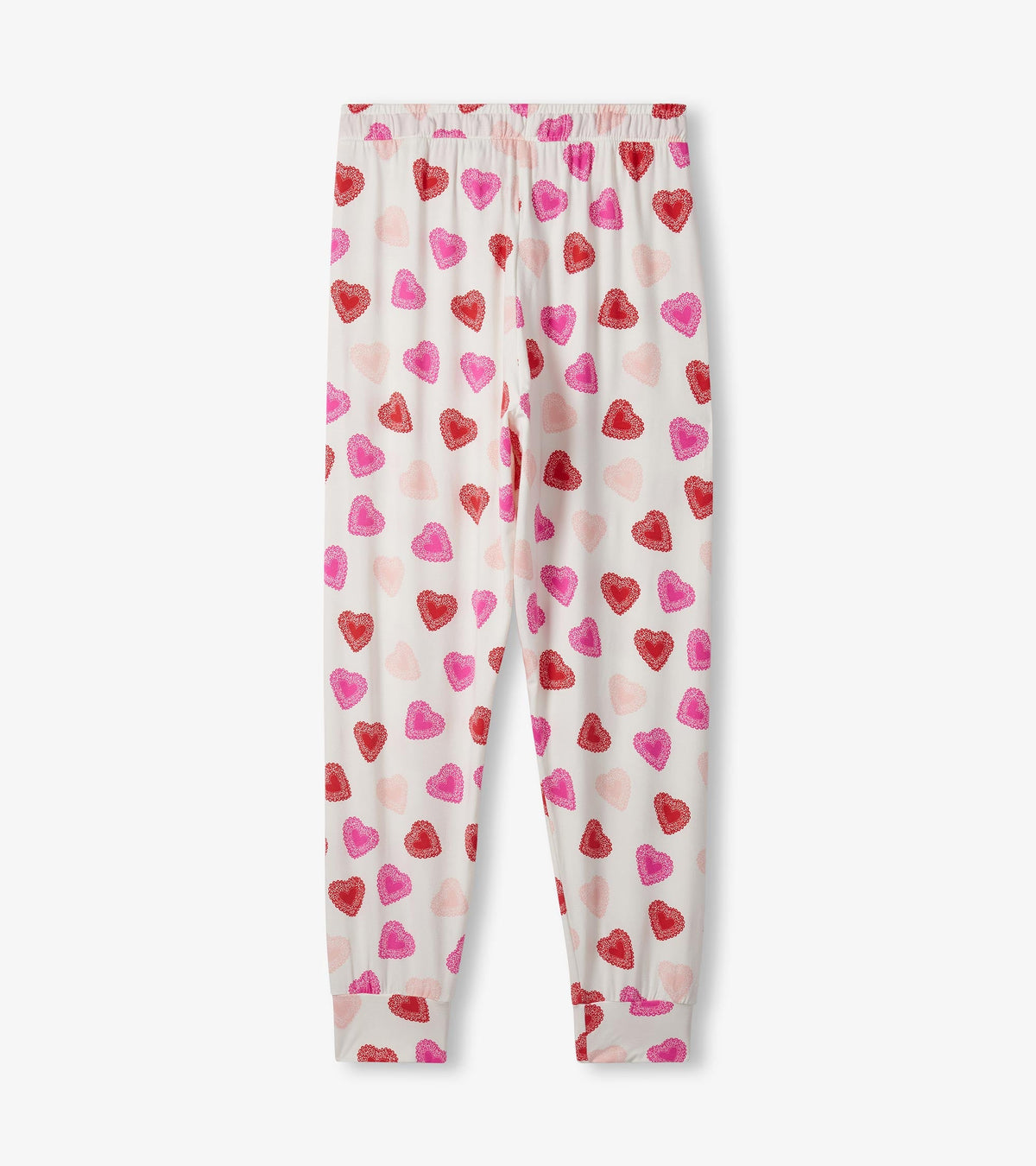 Hatley Women's Cut Out Hearts Pajama Set
