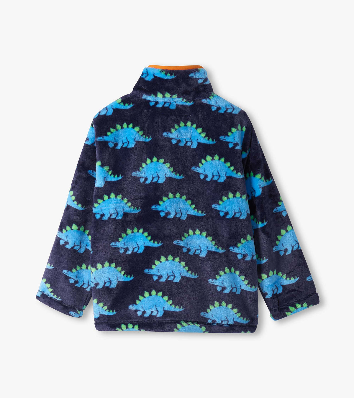Hatley Boys Stegosaurus Fuzzy Fleece Zip-Up Jacket