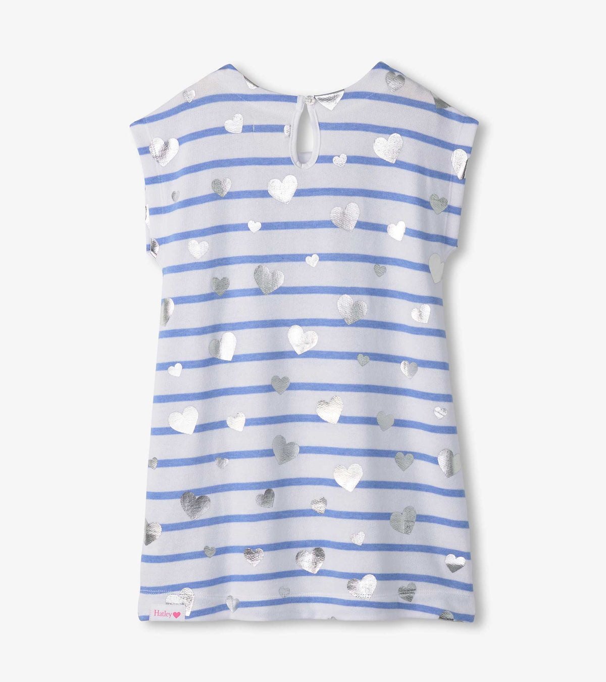 Hatley Girls Heart Stripes Slouchy Dress
