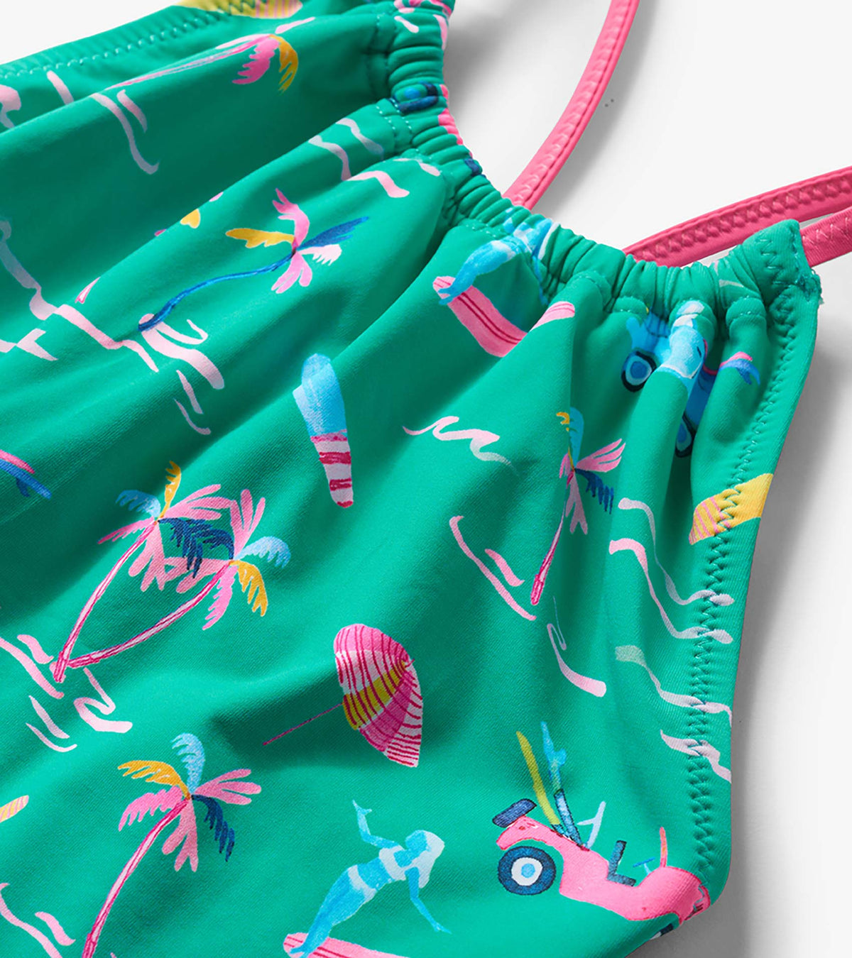 Hatley Girls Tropical One-Piece Swimsuit