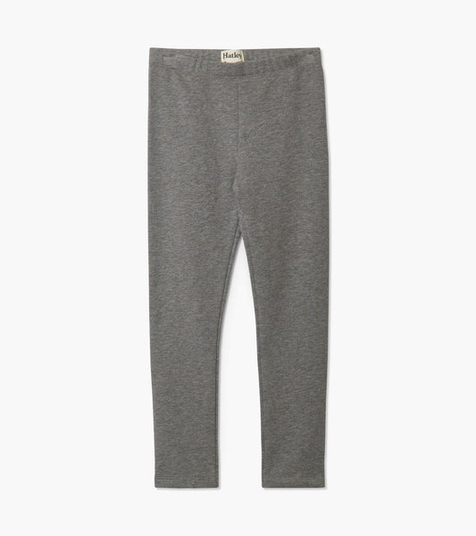 Hatley Girls Charcoal Cozy Leggings
