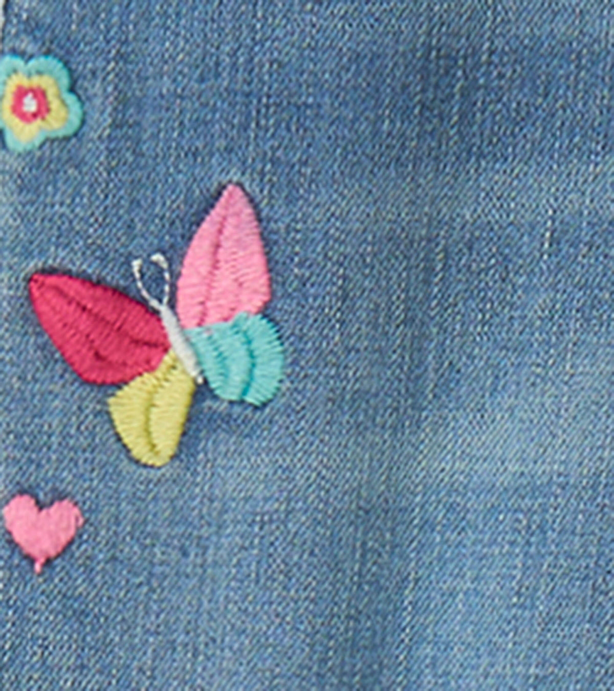 Hatley Girls Pretty Patches Stretch Jeans