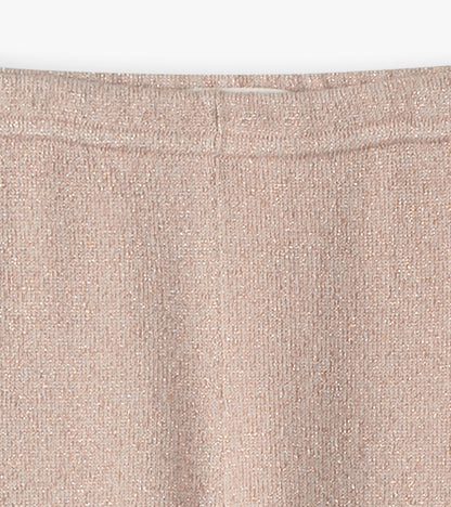 Hatley Baby Girls Gold Glitter Cable Knit Leggings