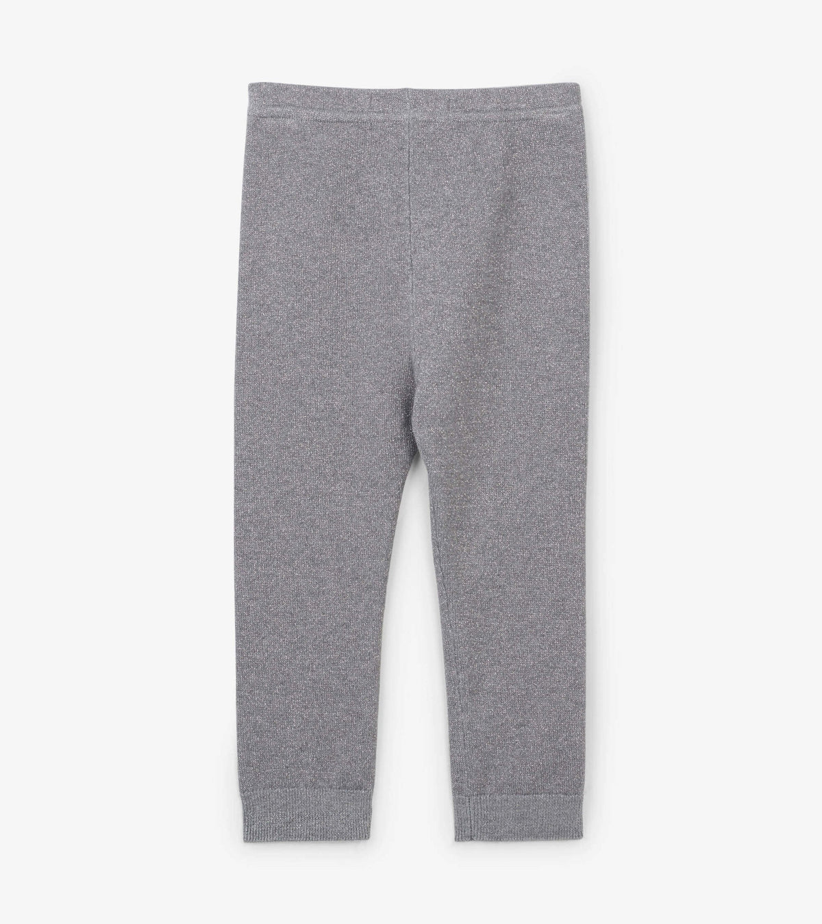 Hatley Baby Silver Glitter Cable Knit Leggings
