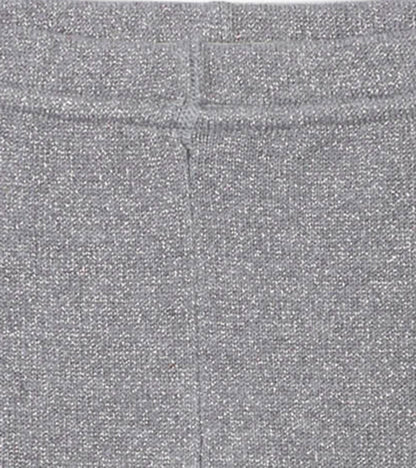 Hatley Baby Silver Glitter Cable Knit Leggings