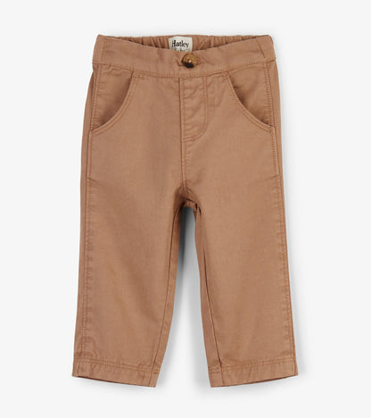 Hatley Baby Khaki Twill Pants