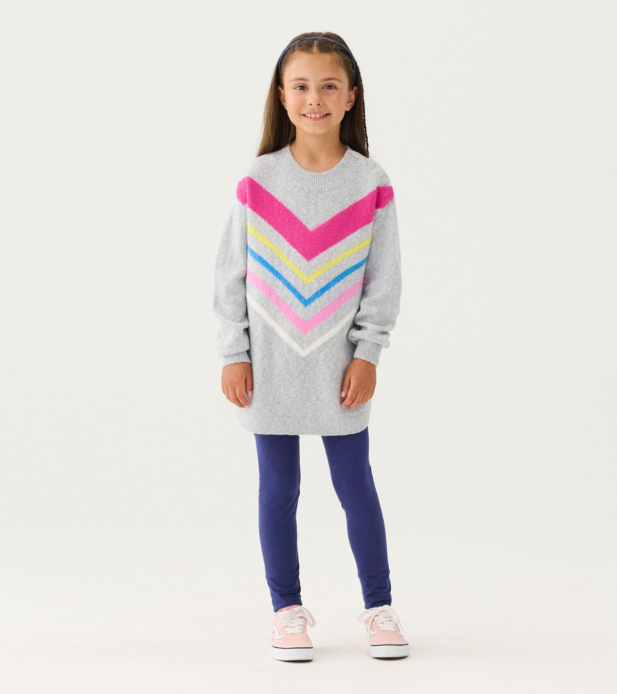 Hatley Girls Navy Leggings