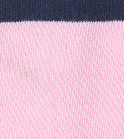 Hatley Kids Pink & Navy Crew Socks