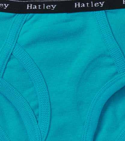 Hatley Boys Solid 3 Pack Classic Briefs