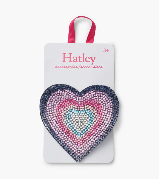 Hatley Colorful Heart Large Hair Clip