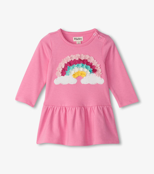 Hatley Baby & Toddler Girls Rainbow Cloud Flounce Skirt Dress
