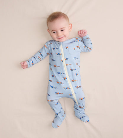Hatley Baby Boys Grand Prix Bamboo Sleeper