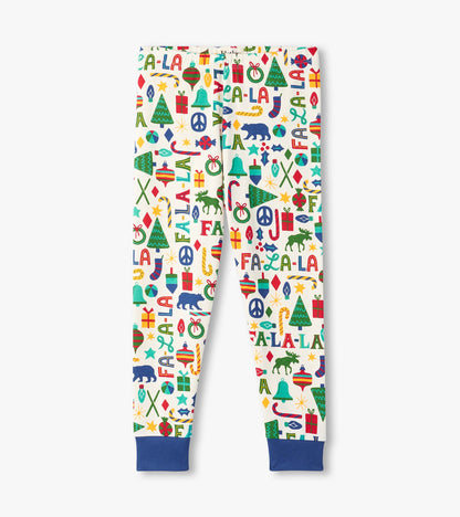 Hatley Boys Blue Falala Pajama Set