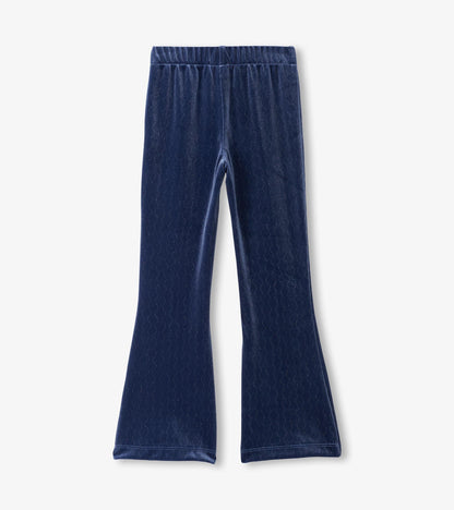 Hatley Girls Sparkle Wave Stretchy Flared Pants