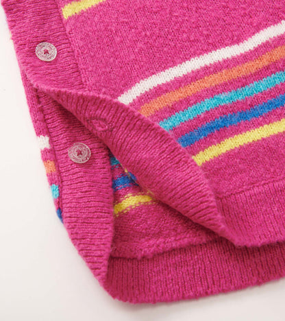 Hatley Girls Rainbow Stripes Sweater Tunic