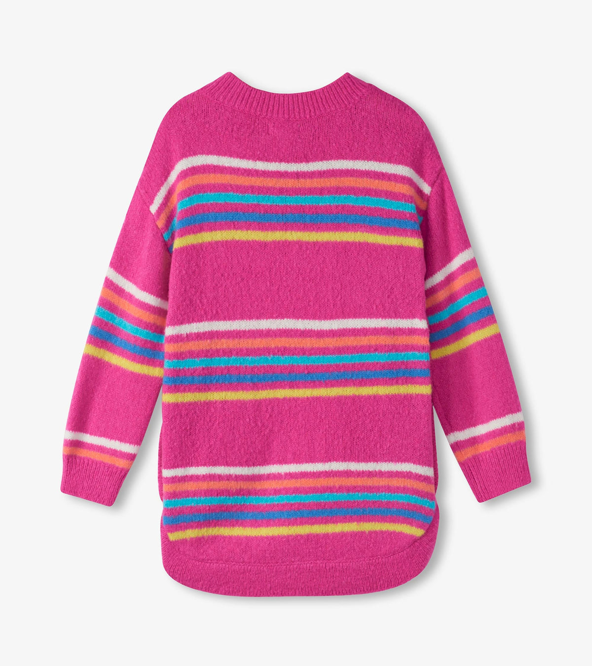 Hatley Girls Rainbow Stripes Sweater Tunic