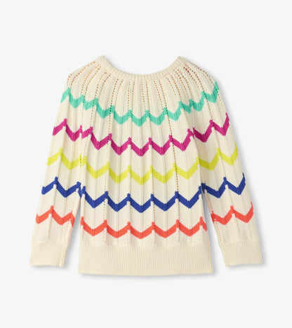 Hatley Girls Rainbow Sweater
