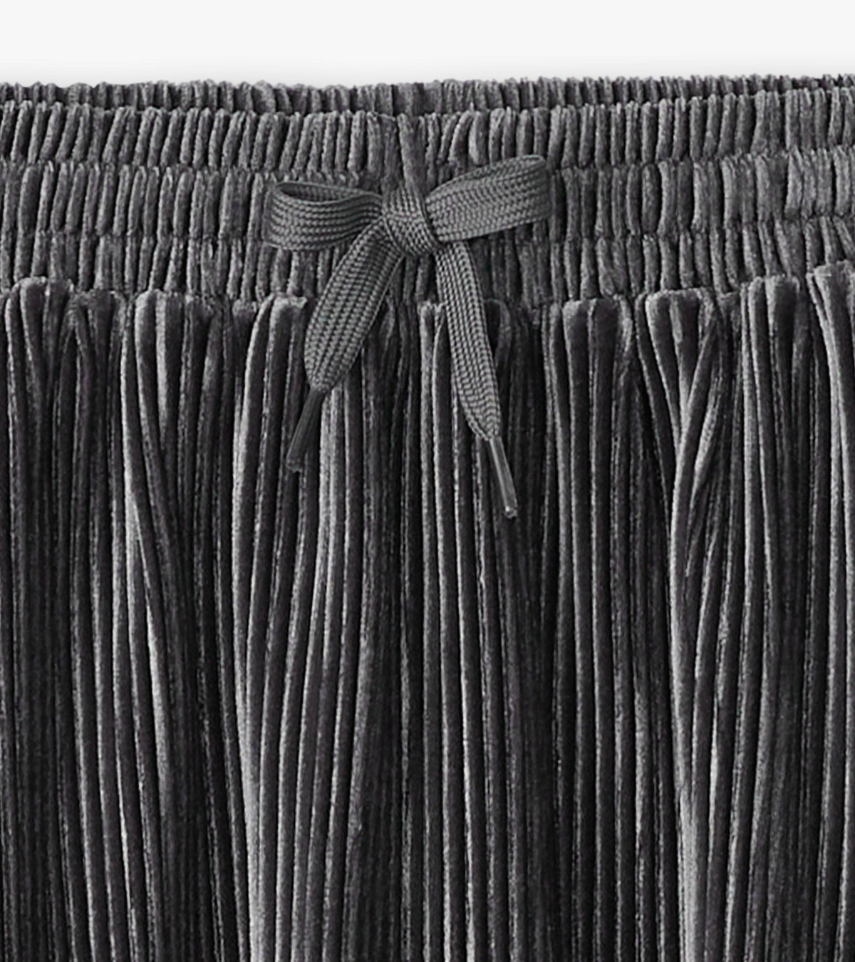 Hatley Girls Silver Shine Pleated Velour Skirt