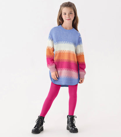 Hatley Girls Bold Stitch Chunky Sweater Tunic