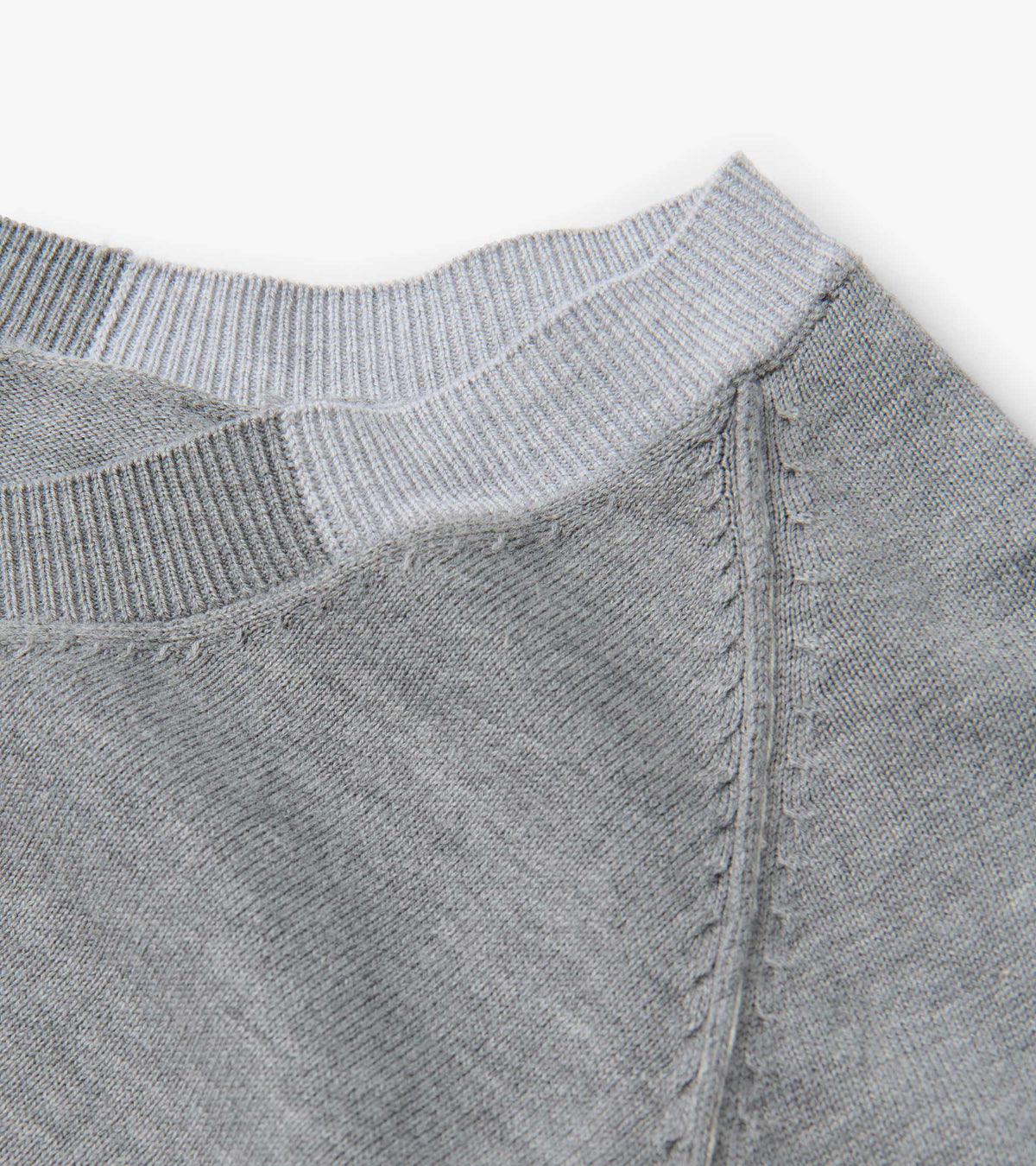 Hatley Cary V-Neck Sweater - Charcoal Melange