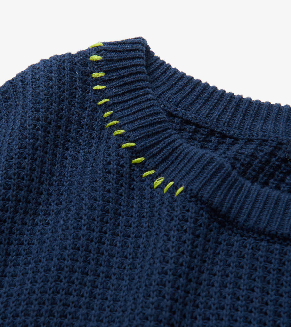 Hatley Waffle Knit Sweater - Navy