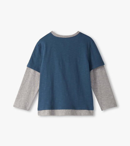 Hatley Boys Monster Fooler Long Sleeve T-Shirt