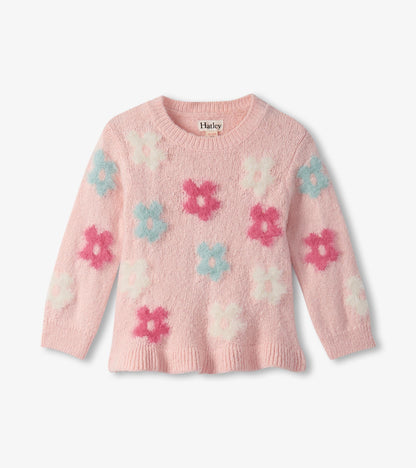 Hatley Baby & Toddler Girls English Rose Flowers Pretty Sweater