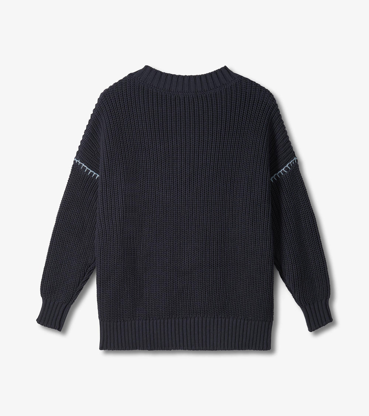 Hatley V-Neck Slouchy Sweater - Faded Grey