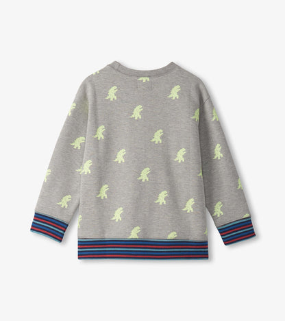 Hatley Boys Monster Glow in the Dark Pullover Sweatshirt