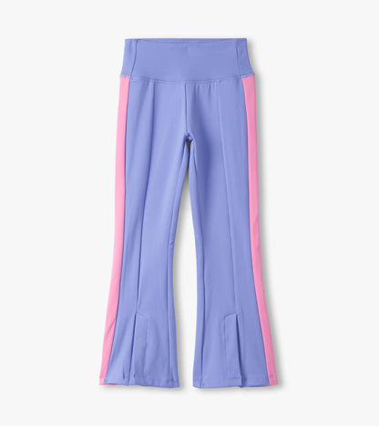 Hatley Girls Purple Active Flared Pants