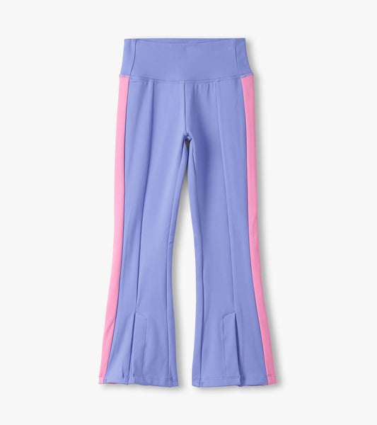 Hatley Girls Purple Active Flared Pants