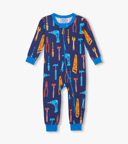 Hatley Baby Boys Lots of Tools Bamboo Sleeper