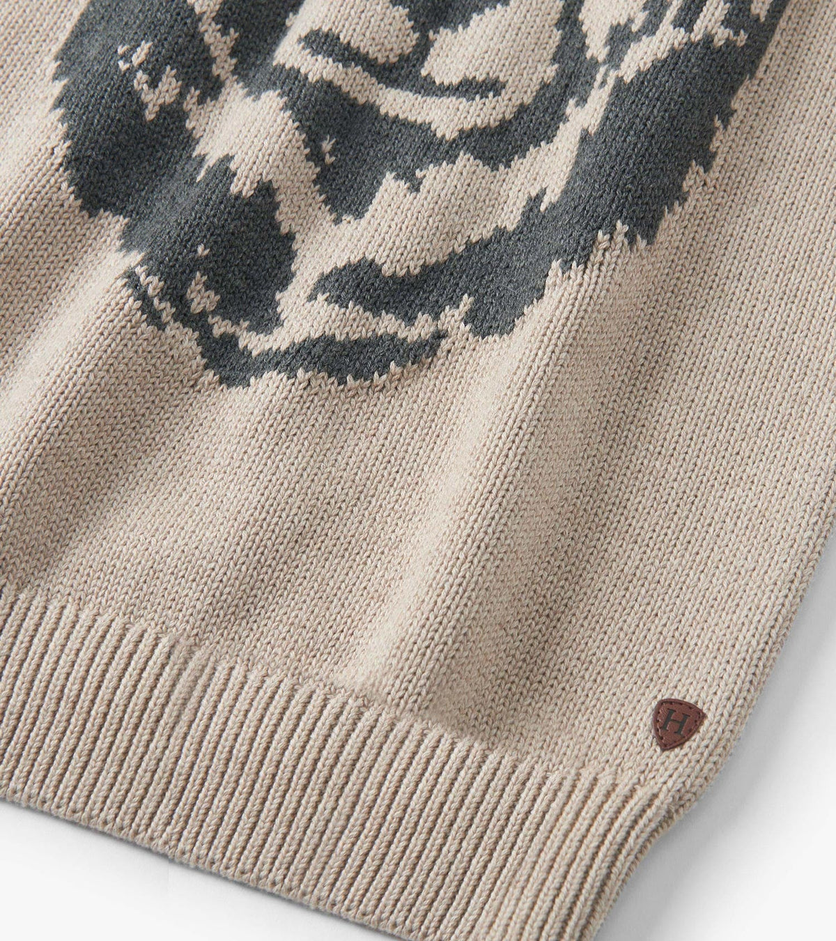 Hatley Boys Oatmeal Bear Crew Neck Sweater