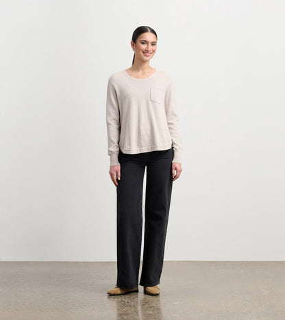 Hatley Jessie Sweater - Oatmeal Melange