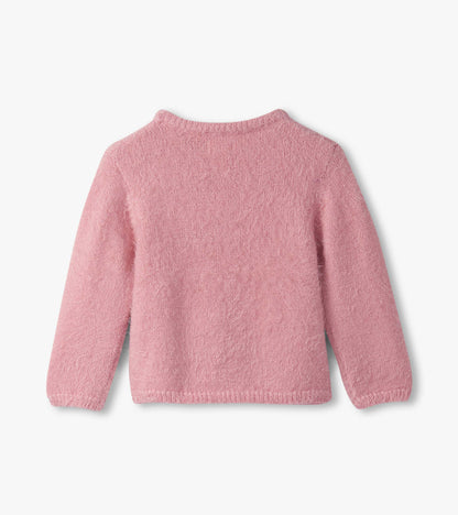 Hatley Baby & Toddler Girls Shiny Bow Furry Sweater