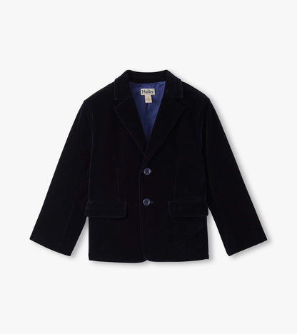 Hatley Boys Navy Velveteen Holiday Blazer