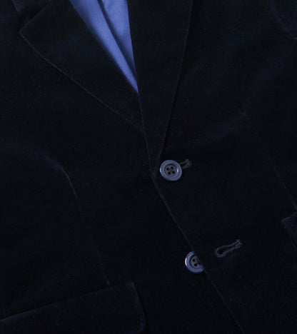 Hatley Boys Navy Velveteen Holiday Blazer