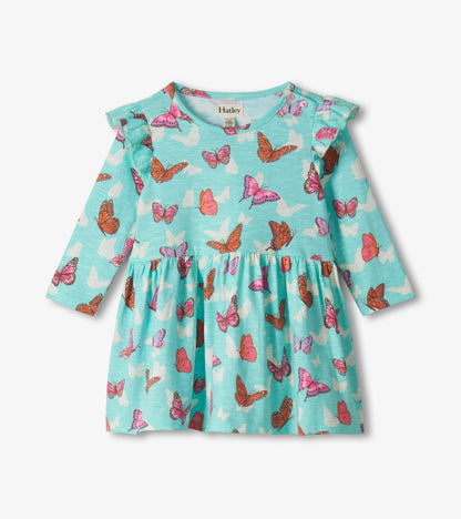 Hatley Baby & Toddler Girls Butterfly Ruffle Dress and Legging Set