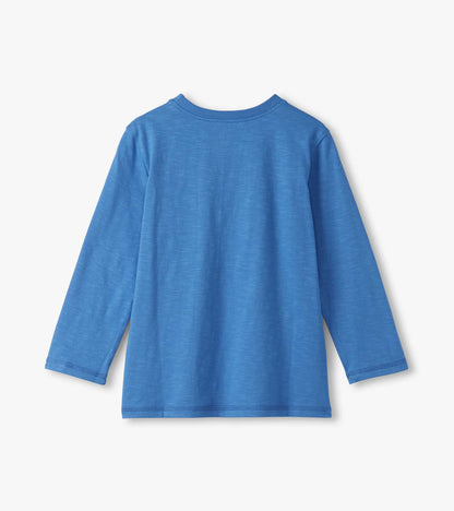 Hatley Boys Bear Long Sleeve Graphic Tee