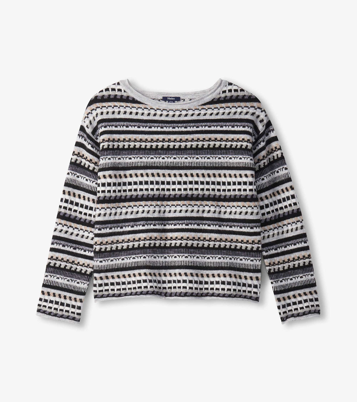 Hatley Hannah Sweater - Stone Grey