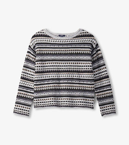 Hatley Hannah Sweater - Stone Grey