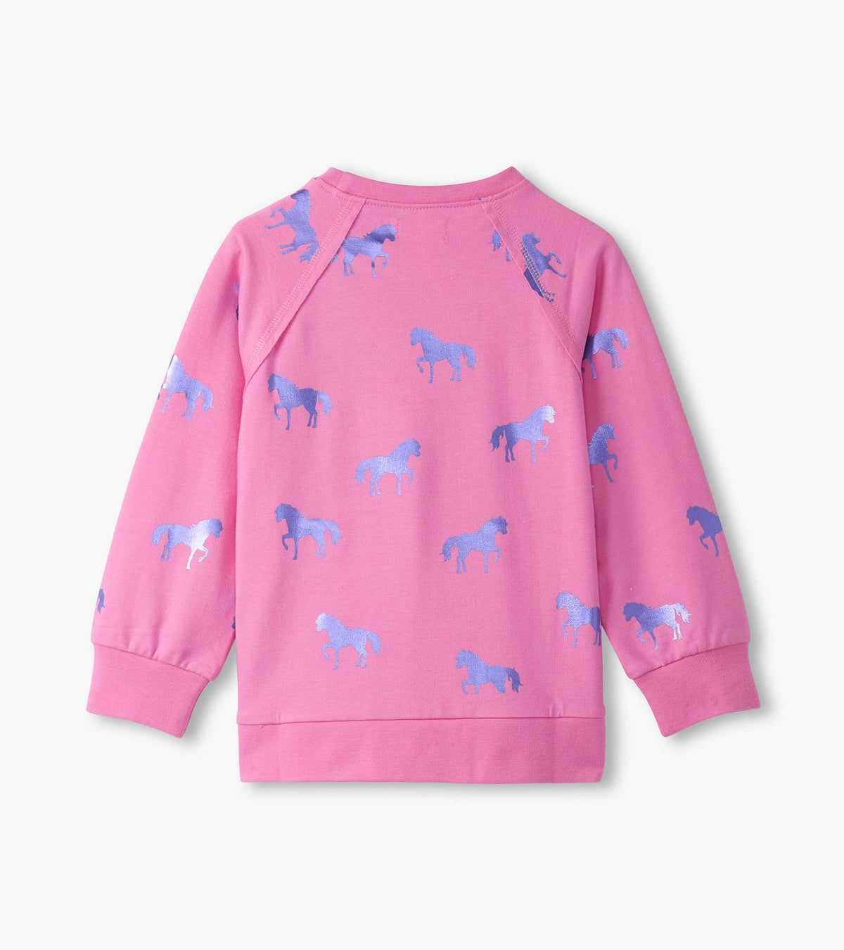 Hatley Girls Shimmer Horses Sweater