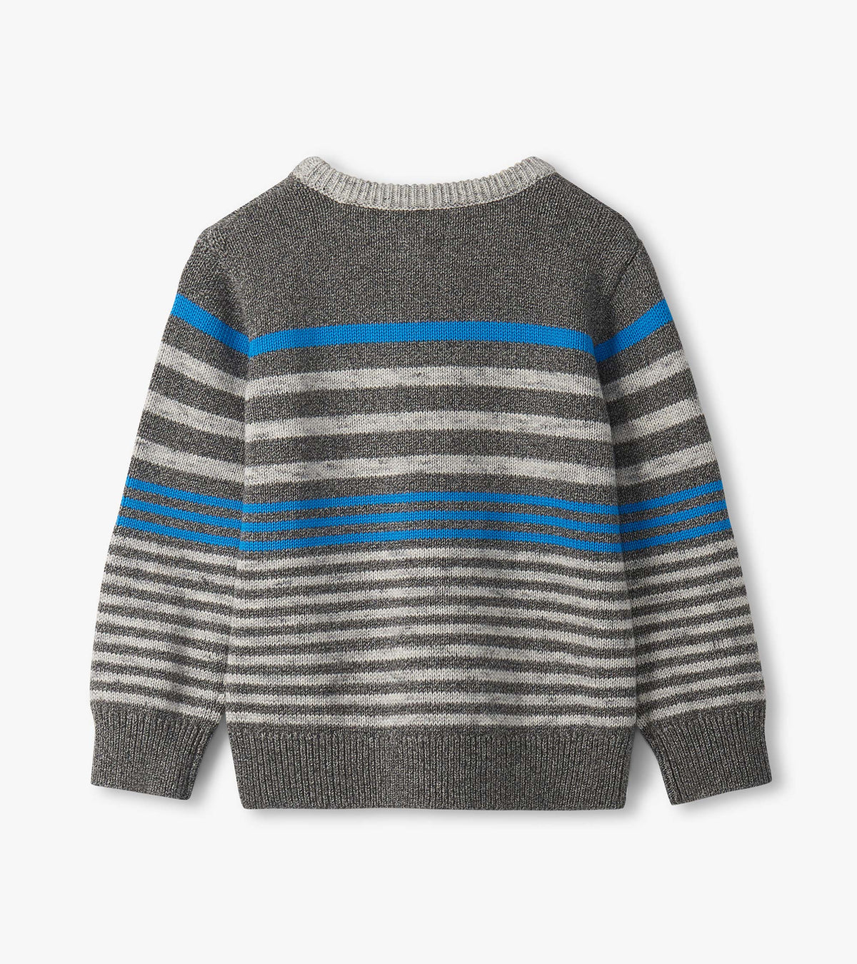 Hatley Boys Speckle Stripe Crew Neck Sweater