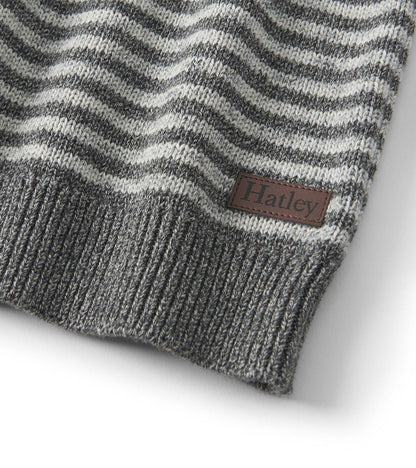 Hatley Boys Speckle Stripe Crew Neck Sweater