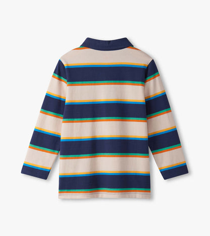 Hatley Boys Varsity Stripes Rugby Shirt