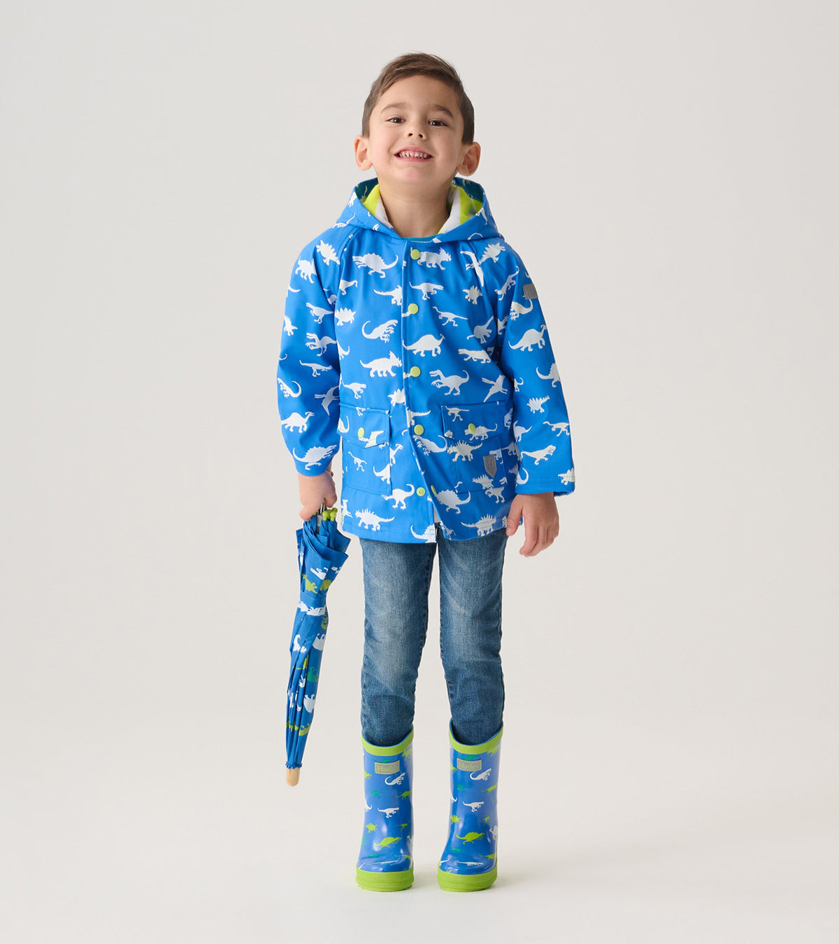 Hatley Color Changing Dinosaur Ménagerie Raincoat