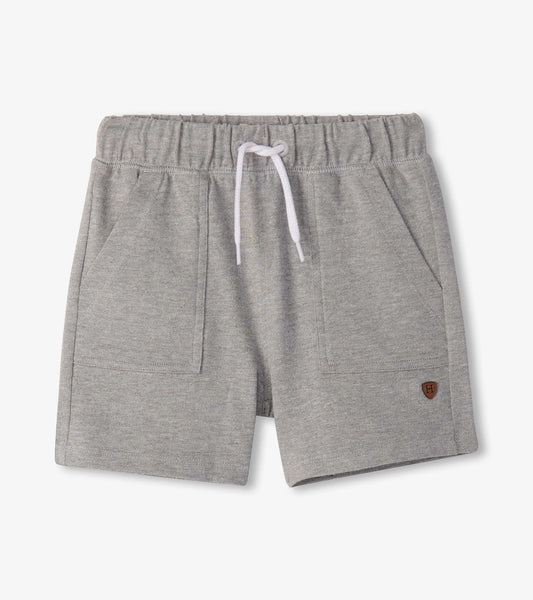 Hatley Boys Athletic Grey Relaxed Shorts