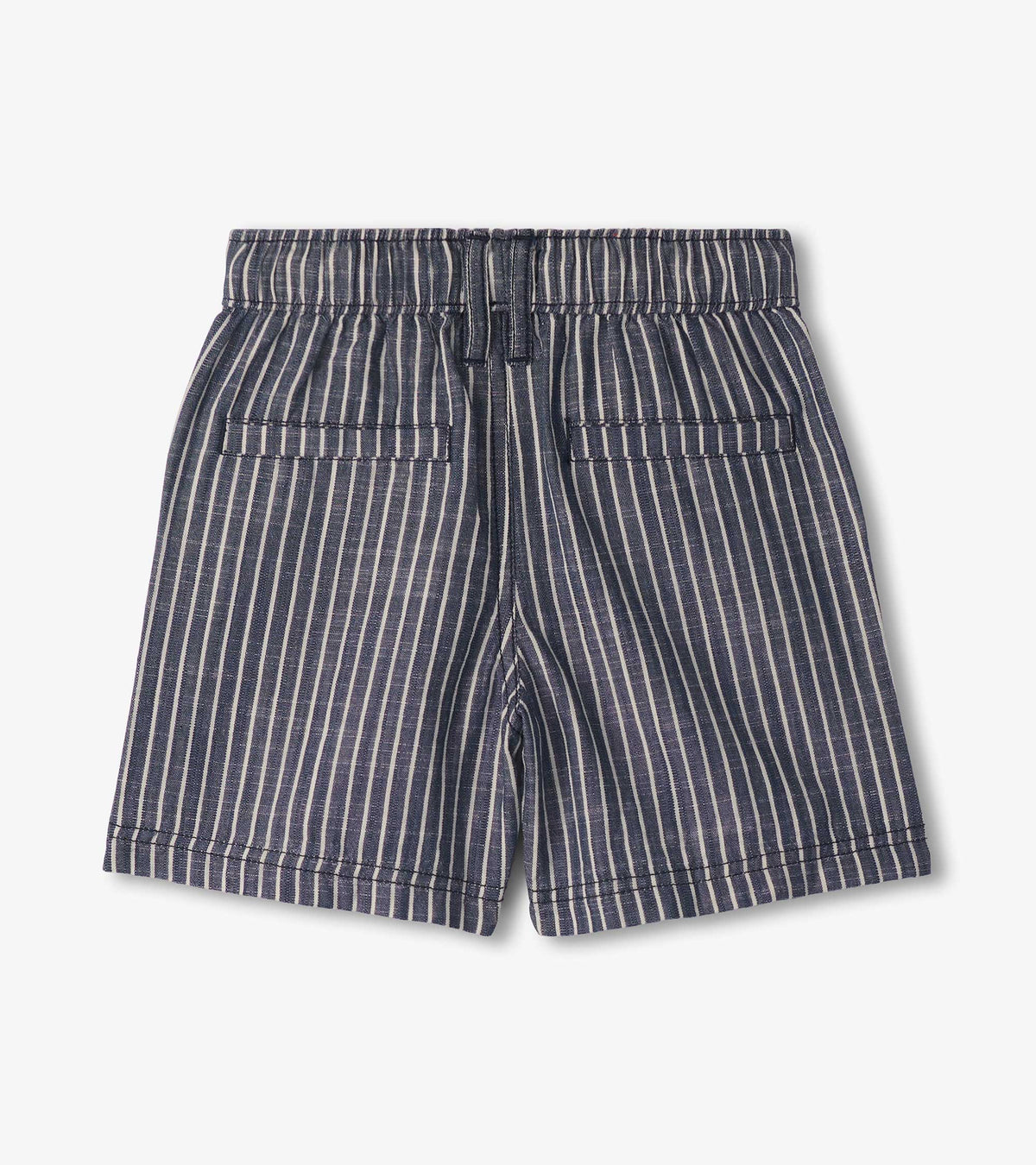 Hatley Boys Striped Blue Woven Shorts