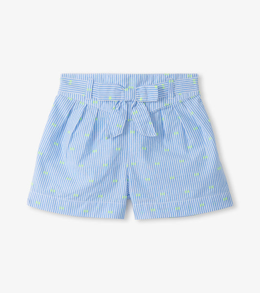Hatley Girls Neon Dots Paper Bag Shorts
